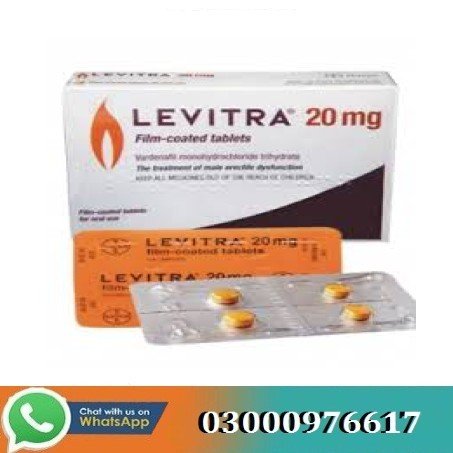 Levitra 20Mg 4 Tablets in Pakistan