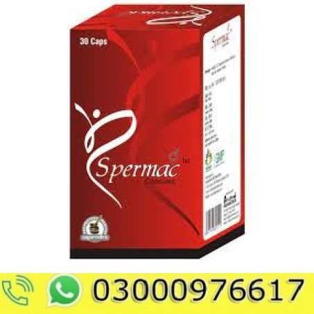 Spermac 30 Capsules Price In Pakistan