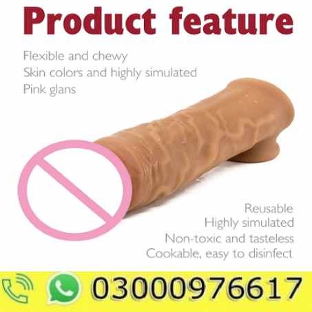 Hot Selling Liquid Silicone Penis Sleeve Condom Pk