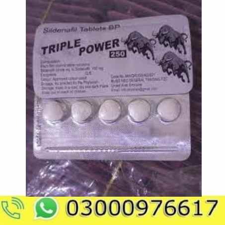 Triple Power 250Mg Tablets In Pakistan