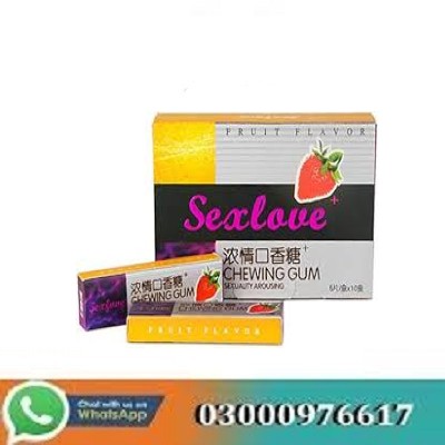 Sexlove Fruit Flavor Chewing Gum In Pakistan