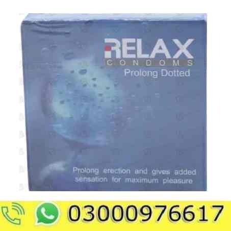 Relax Prolong Dotted Condom In Pakistan