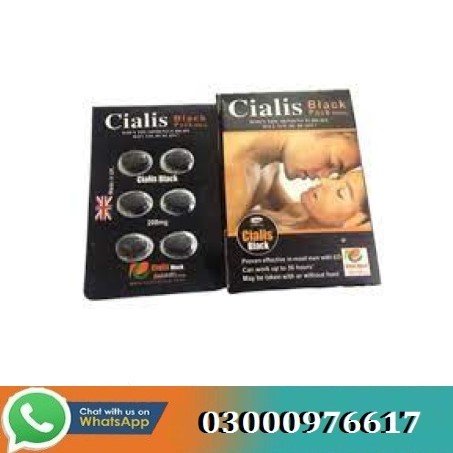 Cialis Black Tablets 200mg in Pakistan