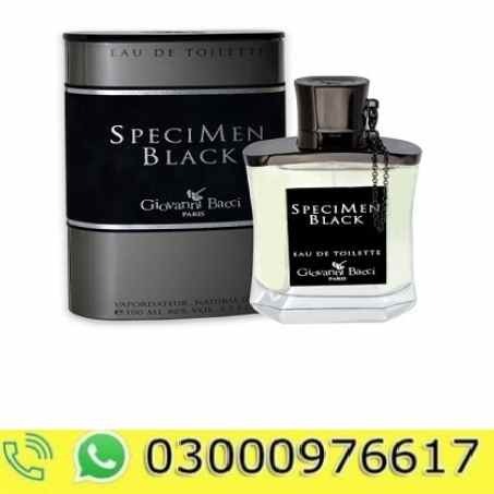 Specimen Black Giovanni Bacci 100Ml Perfume