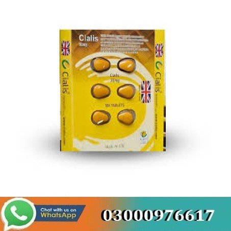 Cialis 20mg 6 Tablets Pack in Pakistan