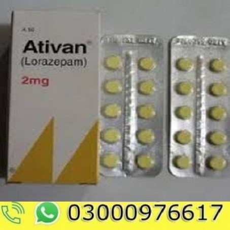 Ativan Lorazepam 2Mg Tablets
