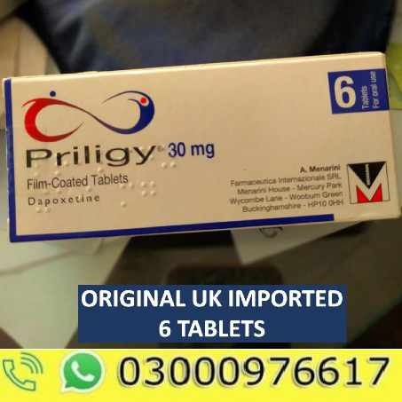 Priligy Dapoxetine 30Mg Tablets In Pakistan