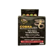 Black Cobra Premium Condoms In Pakistan