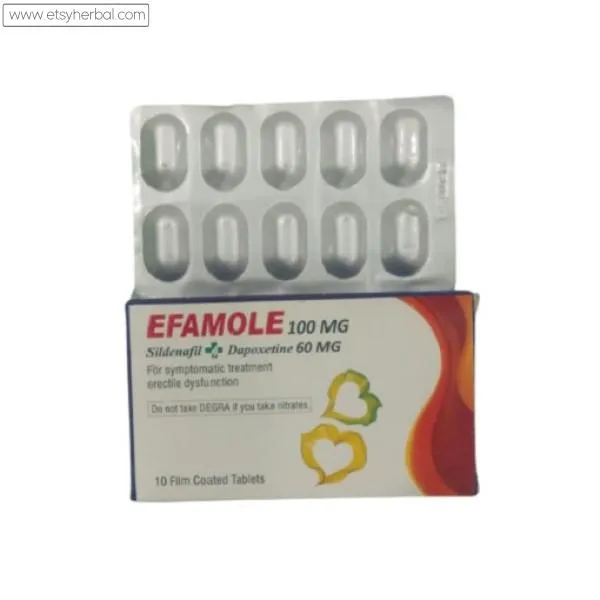 Efamole Dapoxetine 100Mg Tablets In Pakistan