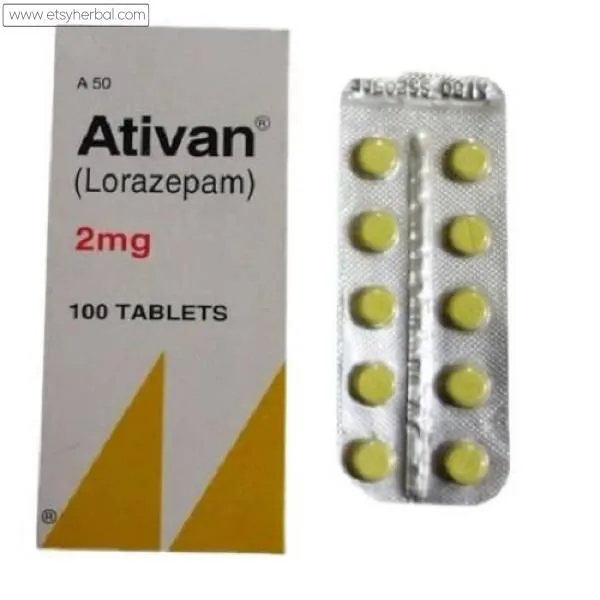 Ativan Lorazepam 2Mg Tablets