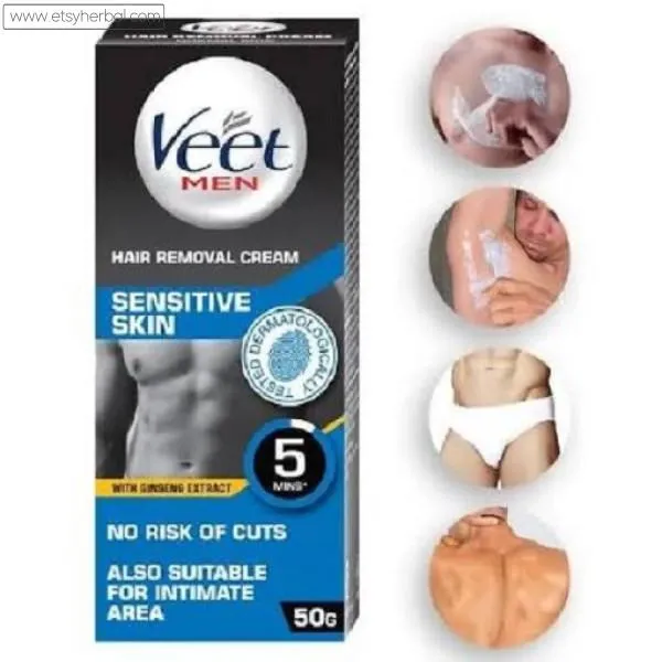 Veet Men Sensitive Skin Hair Removal Cream
