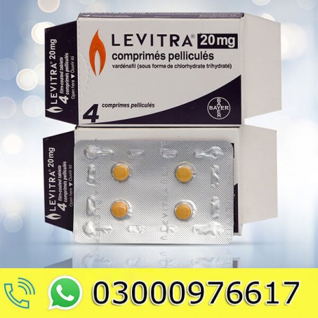 Levitra 20Mg 4 Tablets in Pakistan
