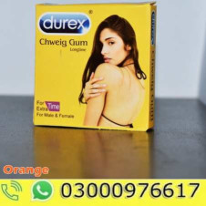 Durex Chewing Gum Bubblegum Longtime Mint Flavoured