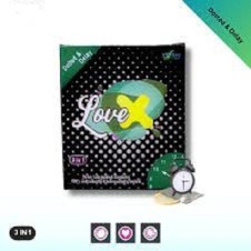 Love X Dotted And Flavour Condom Pakistan