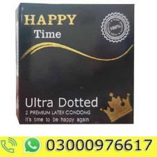 Happy Time Ultra Dotted 2 Premium Condoms