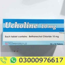 Ucholine (Bethanechol Chloride) Tablets 10Mg In Pakistan